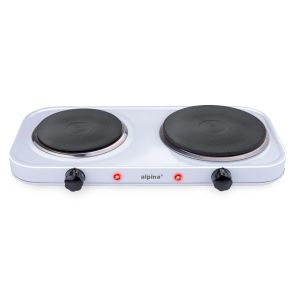 Ηλεκτρική Εστία 2 Ζωνών 2500W ALPINA