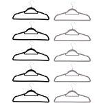 Κρεμάστρες Ρούχων 5Τμχ Βελούδινες 2 Χρώματα ALPINA