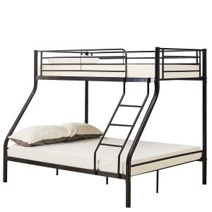 Κουκέτα ArteLibre OSAGE Μαύρο Για Στρώματα 90x190+140x190