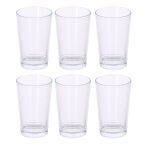 Ποτήρια Ποτού 220ml Γυάλινα 6Τμχ ALPINA