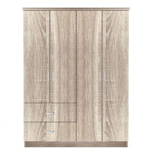 Ντουλάπα ArteLibre HOYA WAX Φυσικό Μοριοσανίδα 119x42x181cm