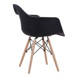 Καρέκλα ArteLibre CORYLUS Μαύρο PP 60x60x80cm