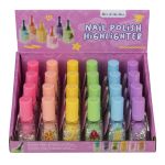 Βαφή Νυχιών Highlighter Με Glitter 2.3x7cm Σε 6 Χρώματα