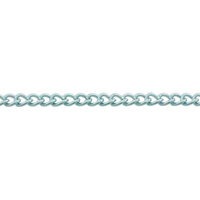 Αλυσίδα FIGARO Στριφτή Επιψευφαργυρωμένη