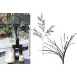 Φυτό ArteLibre Τεχνητό Μαύρο Foam 9x9x121cm