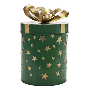 Χριστουγεννιάτικο Κουτί Δώρου Πράσινο 33cm