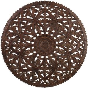 Διακοσμητικό Τοίχου ArteLibre Καφέ MDF 90x2x90cm