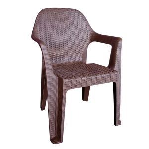 Καρέκλα Κήπου ArteLibre POLO Καφέ Πλαστικό 60x47x85cm