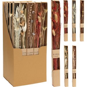 Αποξηραμένα Λουλούδια ArteLibre Σε Συσκευασία Δώρου 4.5X4.5x60cm Σε 5 Ποικιλίες