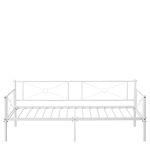 Καναπές Κρεβάτι ArteLibre CIMARRON Λευκό Μέταλλο Για Στρώμα 90x190cm