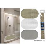 Πατάκι Μπάνιου Αντιολισθητικό Πολυεστερικό 69x39cm Σε 4 Χρώματα