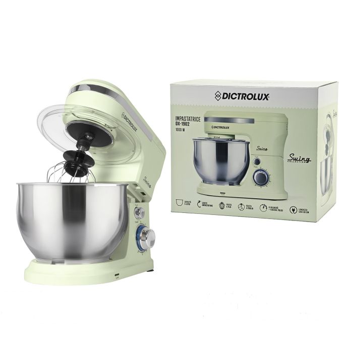 Μίξερ Ζύμης Verde 1000W 5L