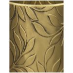 Κασπώ ArteLibre Φύλλο Χρυσό Μέταλλο 25x25x46.5cm Σετ 3Τμχ