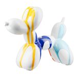 Φιγούρα Σκύλος 'Colori' Balloon Dog Κεραμικό Πολύχρωμο/Λευκό 7.5x18.5x15cm