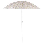 Ομπρέλα Παραλίας Πολύχρωμο Φ1.8x2m Σε 4 Σχέδια