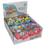 Κουκλάκι Ζωάκι Με Μπρελόκ 9cm Σε Διάφορα Σχέδια