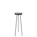 Τραπεζάκι ArteLibre Μαύρο Μέταλλο 42.5x42.5x98cm