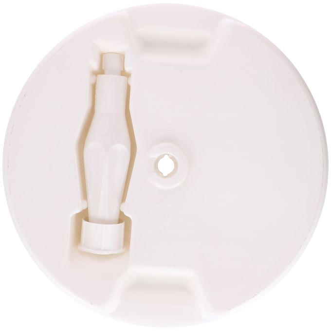 Βάση Ομπρέλας Παραλίας Στρογγυλή Λευκή