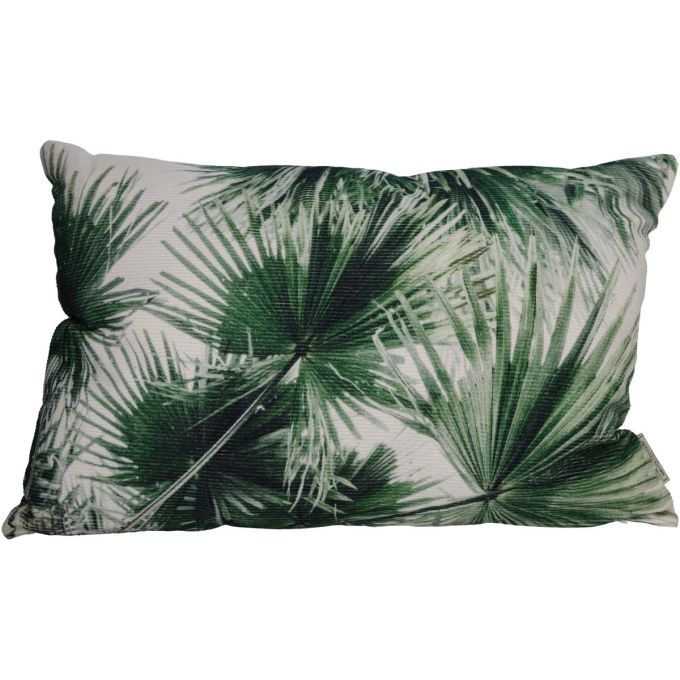 Μαξιλάρι ArteLibre Φύλλα Φοίνικα Πράσινο Βαμβακερό 40x60cm