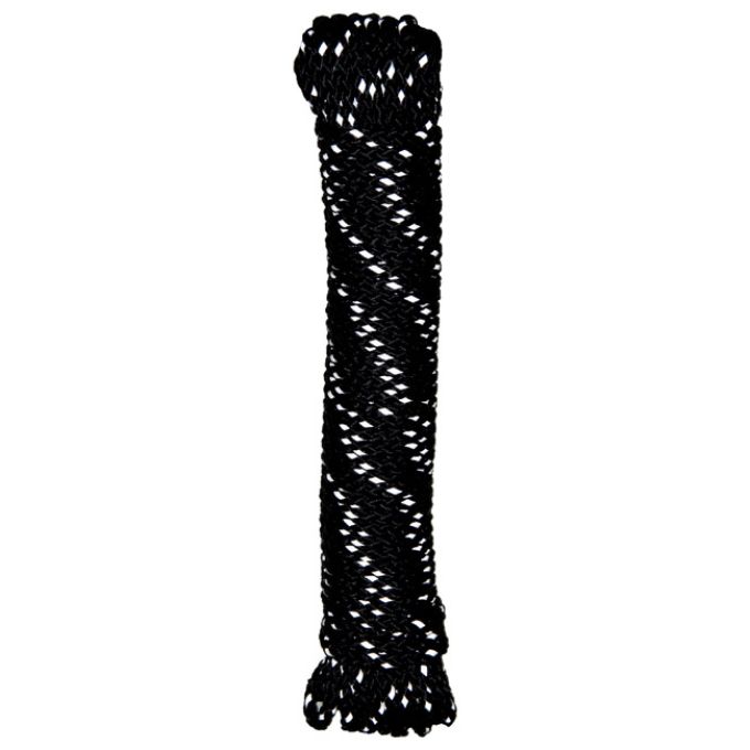 PP Ανακλαστικό Κορδόνι Μαύρο 48mm 15m