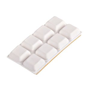 Προστατευτικό Αυτόκολλητο Λευκό 18x18x75mm 8Τμχ