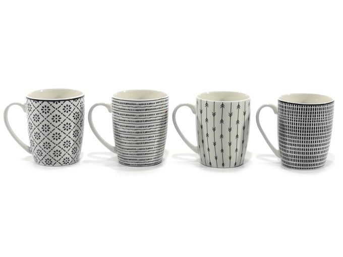 Κούπα 34cl Πορσελάνη New Bone China Σε 4 Σχέδια