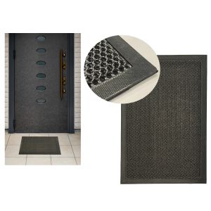 Πατάκι Εισόδου Μαύρο 45x75cm