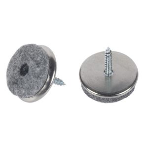 Τσοχάκια 2 Υλικών Συνθετικά Με Βίδα 28mm 4Τμχ