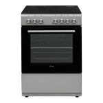 Κουζίνα Ηλεκτρική Κεραμική 69lt Π60cm Inox VOX CHT 6105 S