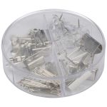 Σετ Γραφικής Ύλης Χρυσό/Ασημί/Ροζ Χρυσό Μέταλλο 74Τμχ