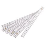 Μετρό Λευκό Πλαστικό 2m