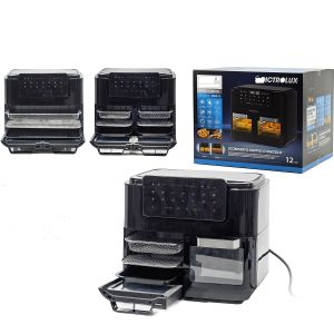 Φριτέζα Αέρος Dictrolux Μαύρο Πλαστικό/Μεταλλικό Χωρητικότητα:12l 2600W