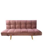 Καναπές Κρεβάτι Τριθέσιος ArteLibre ELVINA Σάπιο Μήλο Ύφασμα 182x82x88cm