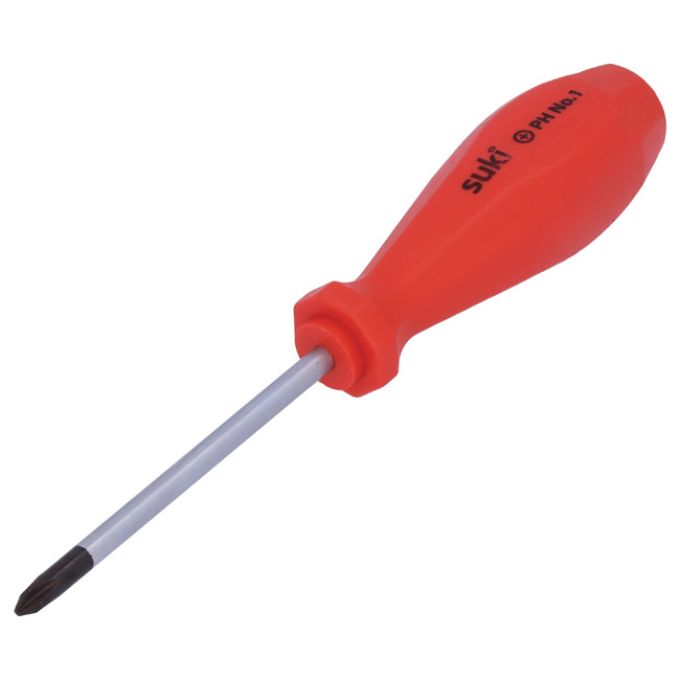 Κατσαβίδι Σταυρού PH1 Με Πλαστική Λαβή CR-V