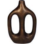 Βάζο ArteLibre Μπρονζέ Αλουμίνιο 19x6.5x30cm