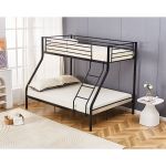 Κουκέτα ArteLibre OSAGE Μαύρο Για Στρώματα 90x190+140x190