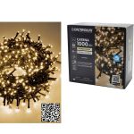 1000 LED Εσωτ. & Εξωτ. Χώρου Με 8 Προγράμματα Και Μετασχηματιστή Θερμό Λευκό Φως Πράσινο Καλώδιο Μη Επεκτεινόμενο IP44 3