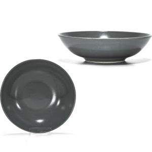 Πιάτο Βαθύ Γκρι Πολυεστερικό 20CM