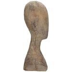 Διακοσμητικό ArteLibre Κεφάλι Καφέ Polyresin 15.5x14x30cm