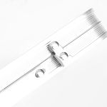 Τραπέζι Σπαστό ArteLibre ELYSIUM Λευκό Αλουμίνιο 60x40x26cm