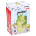 Κανάτα Γυάλινη με Καπάκι 1.3L ALPINA