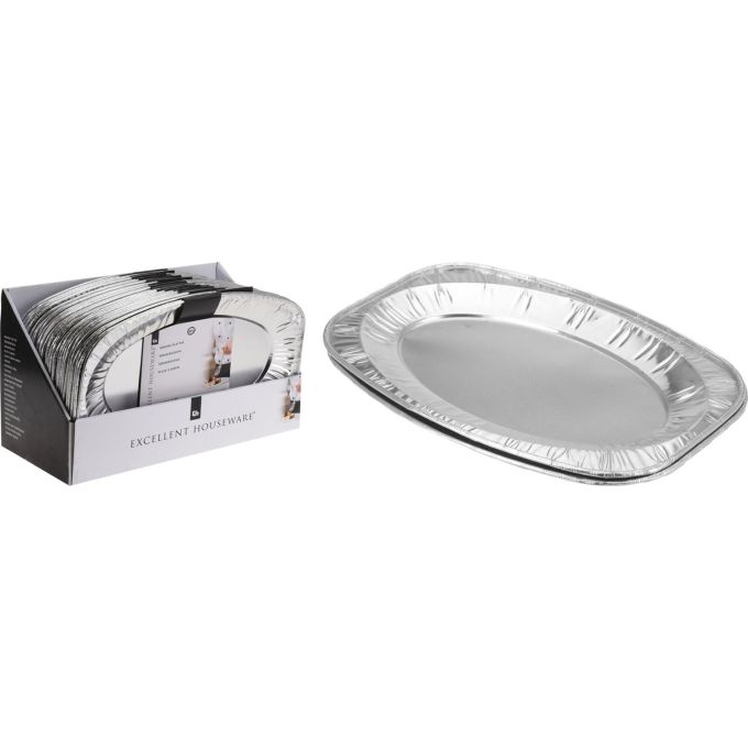 Δίσκος Σερβιρίσματος ArteLibre Μιας Χρήσης Αλουμίνιο 42.5x28.5cm Σετ 2Τμχ