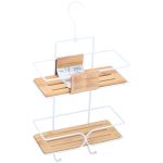 Ράφι Μπάνιου 2 Επιπέδων με Γάντζο