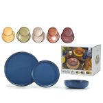 Σερβίτσιο Πιάτων Σχέδιο  Πορσελάνη Σετ 18Τμχ