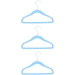 Κρεμάστρες Ρούχων Παιδικές 3Τμχ Βελούδινες 4 Χρώματα ALPINA