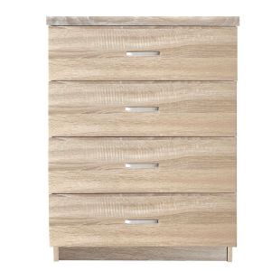 Συρταριέρα ArteLibre OCOLA Φυσικό Μελαμίνη 60x40x80cm