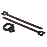 Δεματικό Hook+Loop Μαύρο 15cm 8mm 6Τμχ