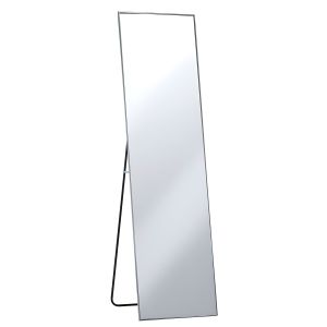 Καθρέπτης Δαπέδου Ασημί Μέταλλο/Γυαλί 46x168cm