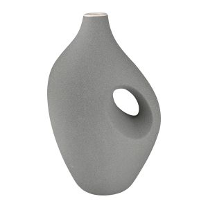 Βάζο 'Radon' Κεραμικό Μπεζ/Γκρι 11x18x28.5cm