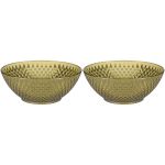 Μπολ Διάφανα/Πράσινα/Χρυσά 14.5cm 2Τμχ ALPINA